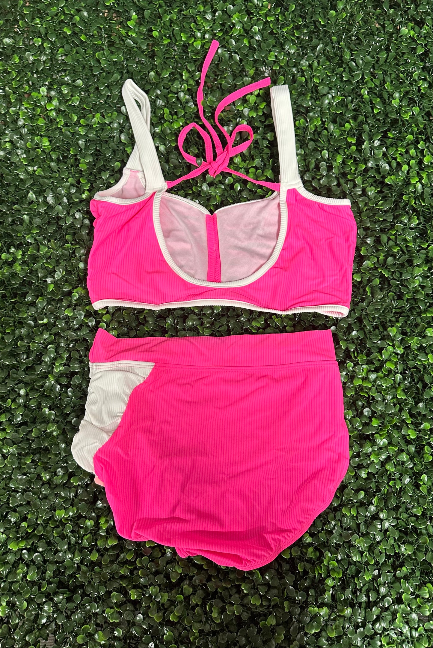 CY Neon Pink Brief Set