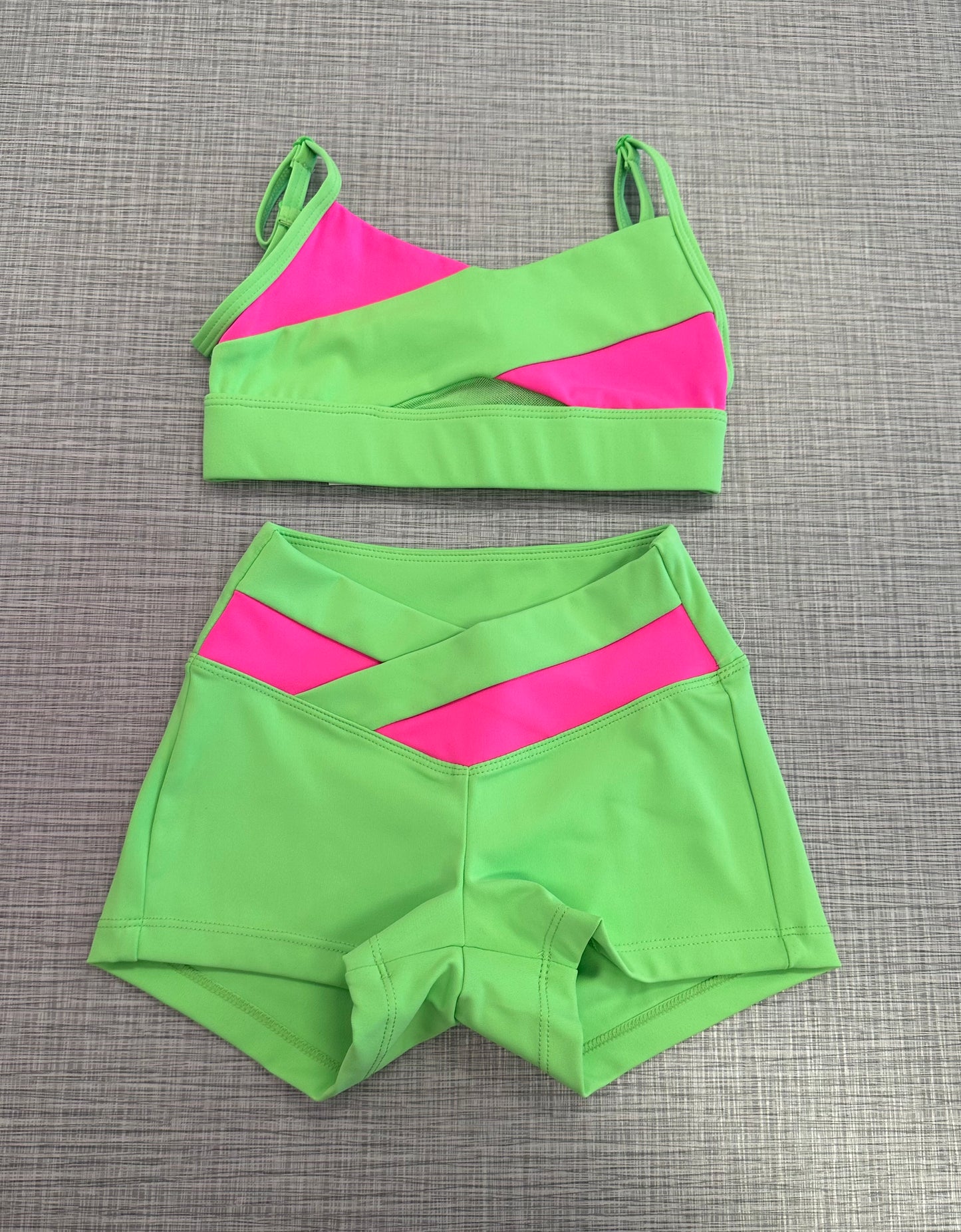 Marli & Vaughn Two Tone Short Set