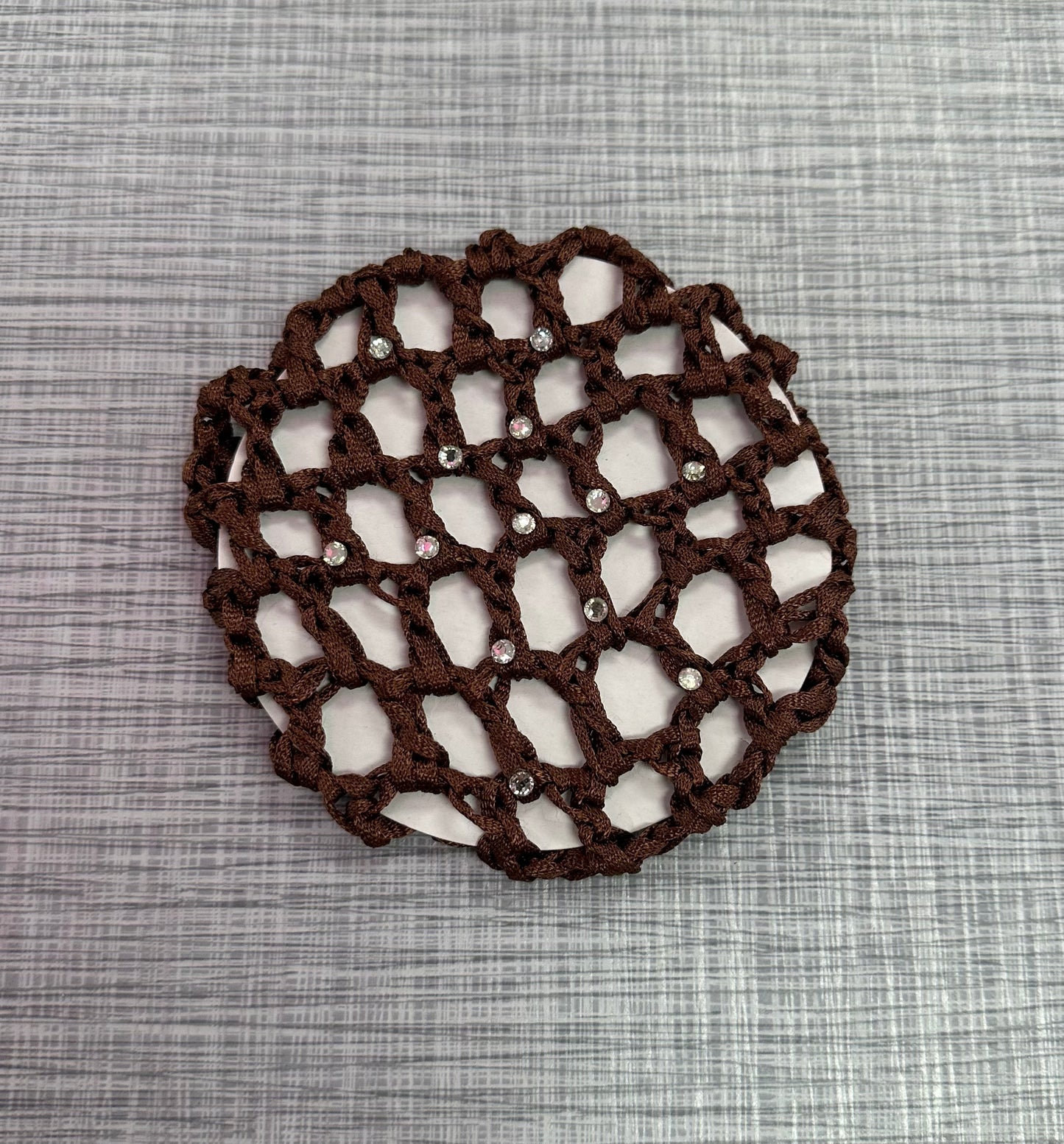 Bun Covers with Rhinestones