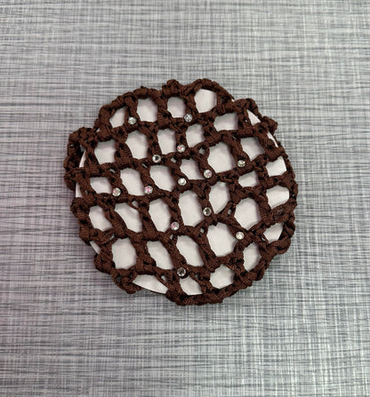 Bun Covers with Rhinestones