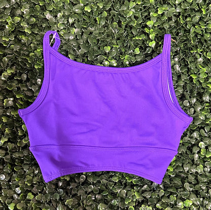 CY Crop Top with V-Back