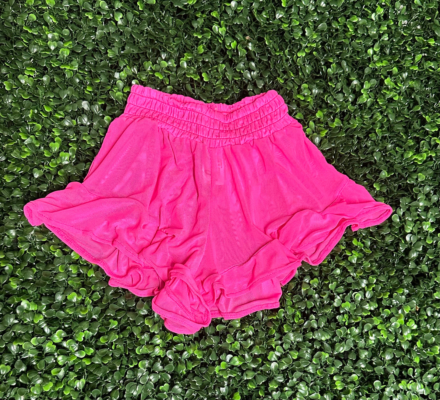 Ruffle Mesh Short #21412