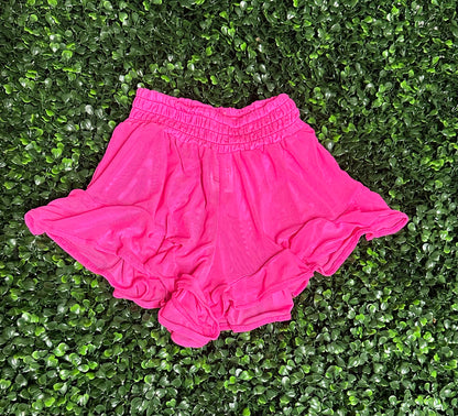Ruffle Mesh Short #21412