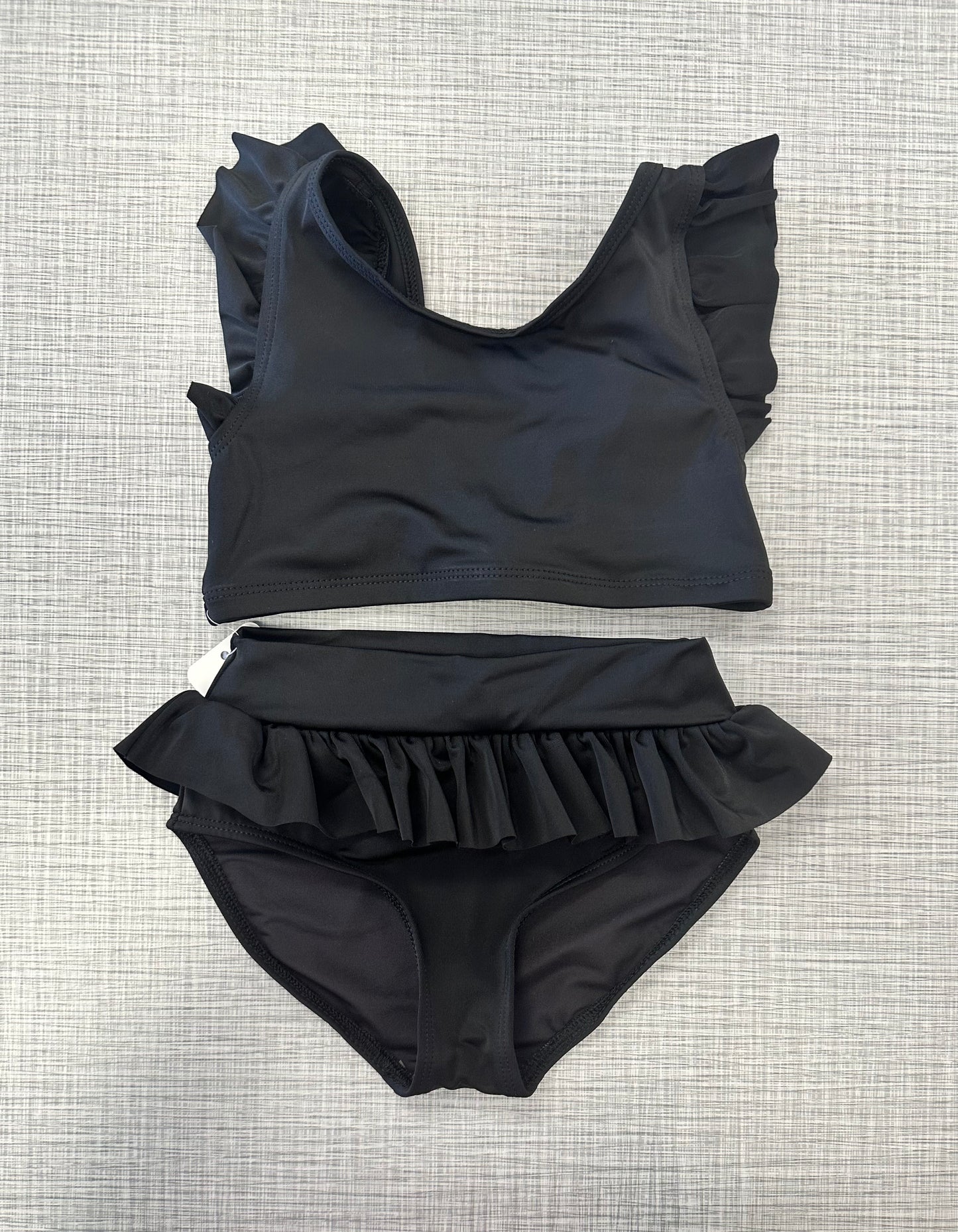 Custom Made Flutter Sleeve Ruffle Brief Set
