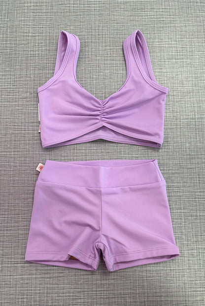 Demi Pinch Solid Short Set *