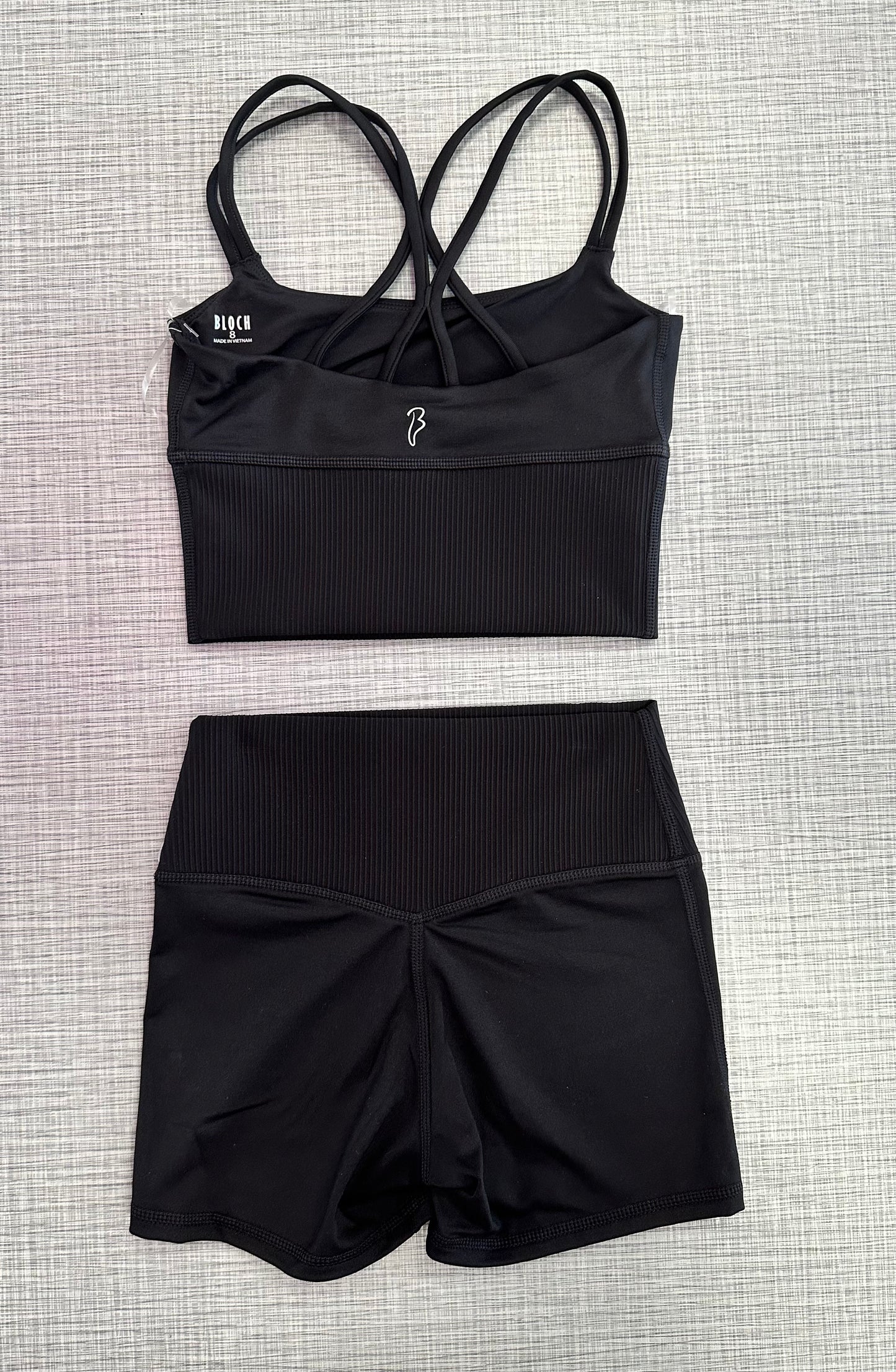 Isla & Layla Ribbed Short Set