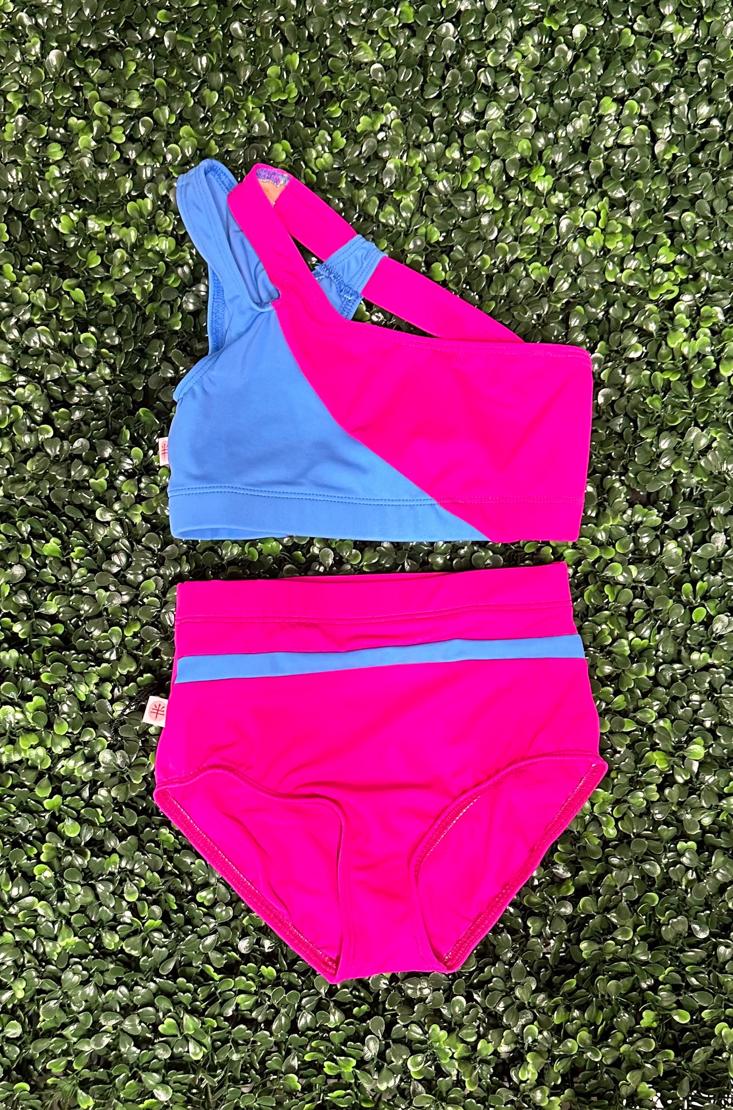 Cut Out Crop Top & Brief Set