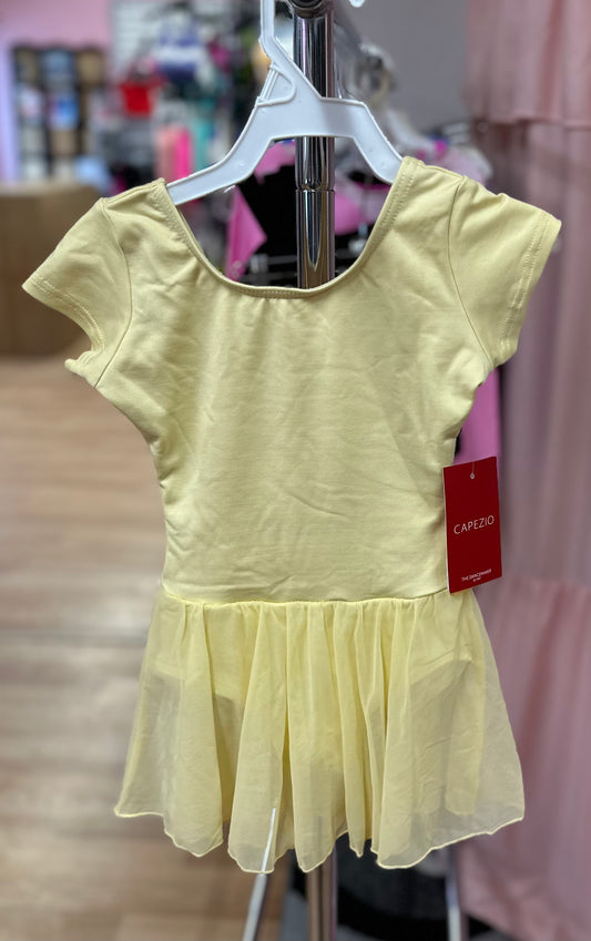 4-6 Short Sleeve Dress Leotard #1037