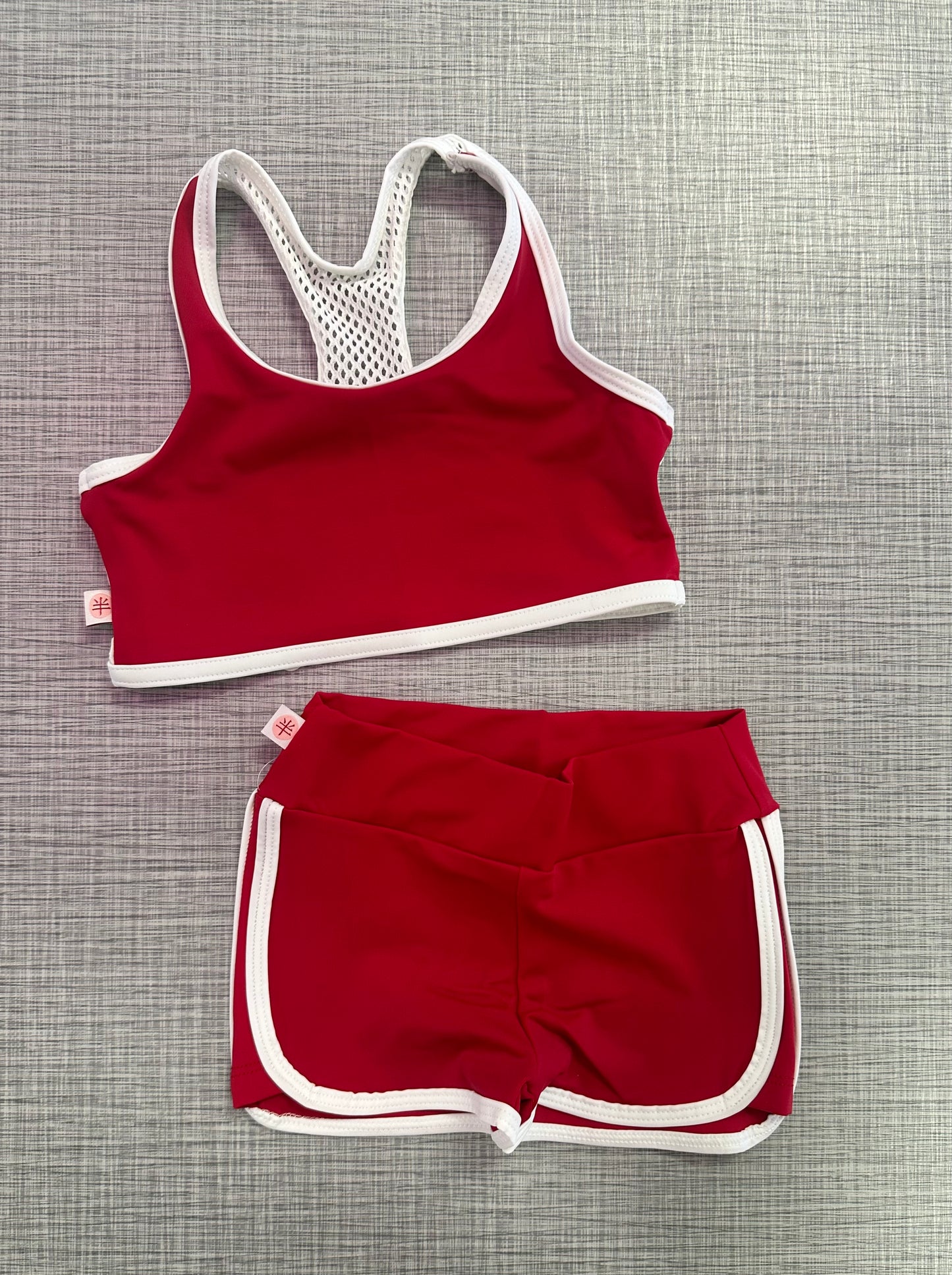 Demi Racerback Training Short Set