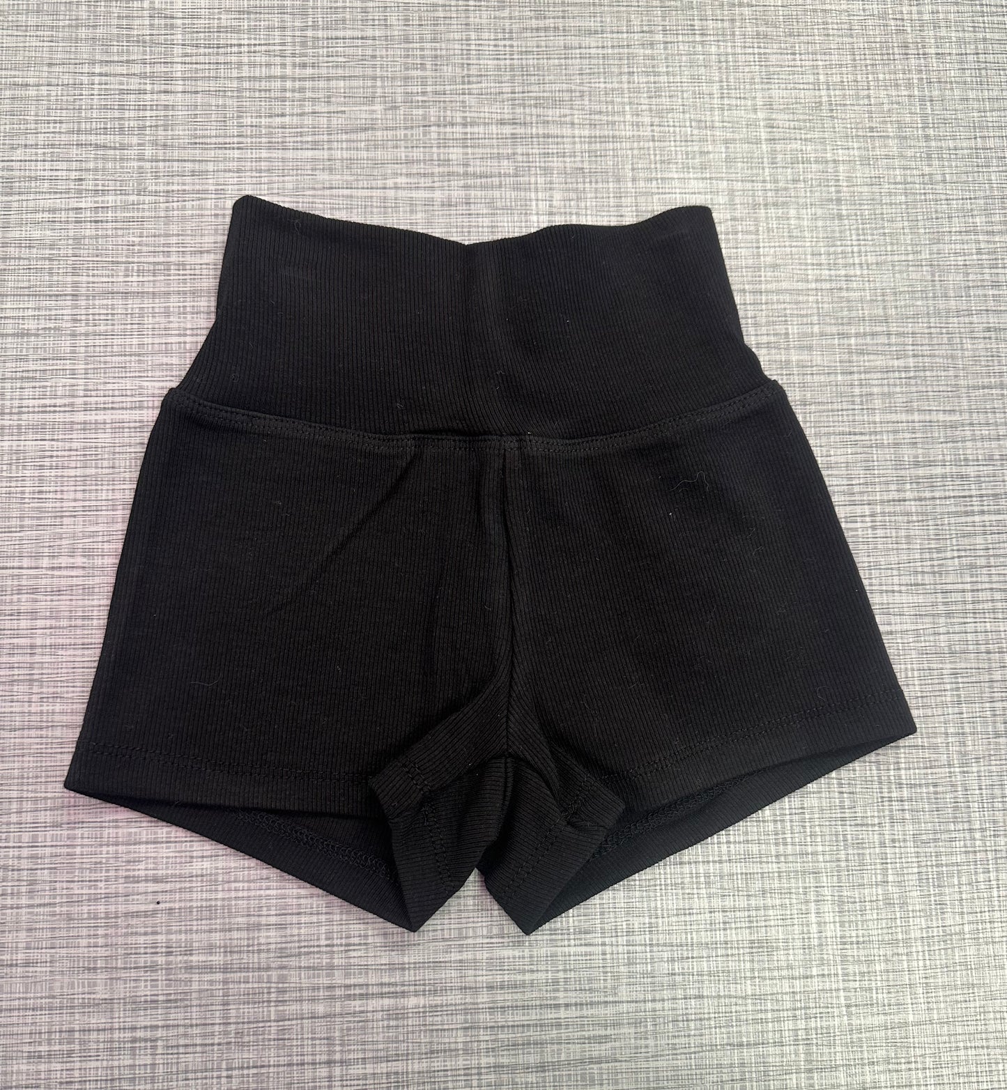 Basic Ribbed Shorts