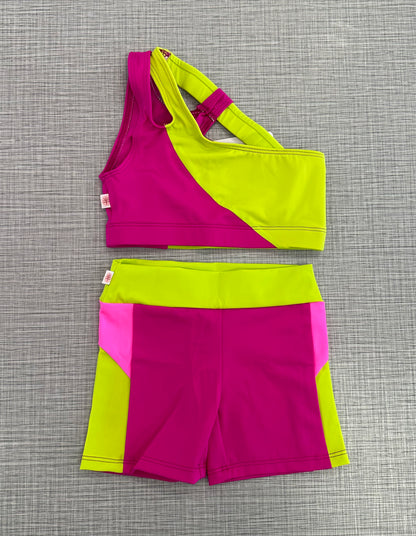 Cut Out Crop & Short Set