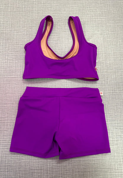 Demi Pinch Solid Short Set *