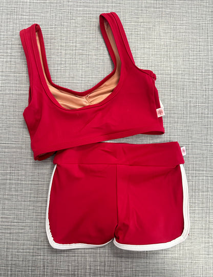 Demi Pinch Top & Training Short Set