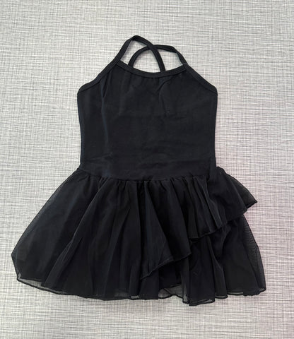 Cami X-Back Mesh Skirt Leotard