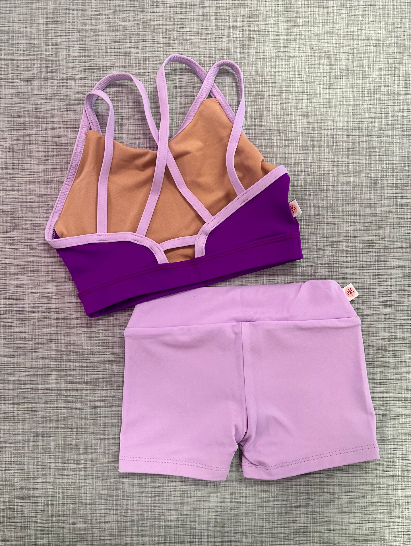 Demi Double Strap Tank Short Set