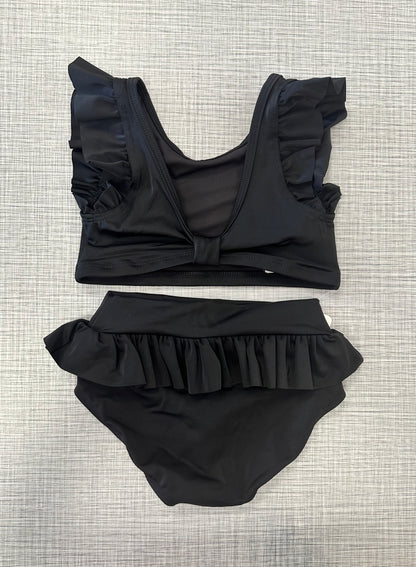 Custom Made Flutter Sleeve Ruffle Brief Set