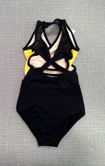 CY Yellow & Black Leotard