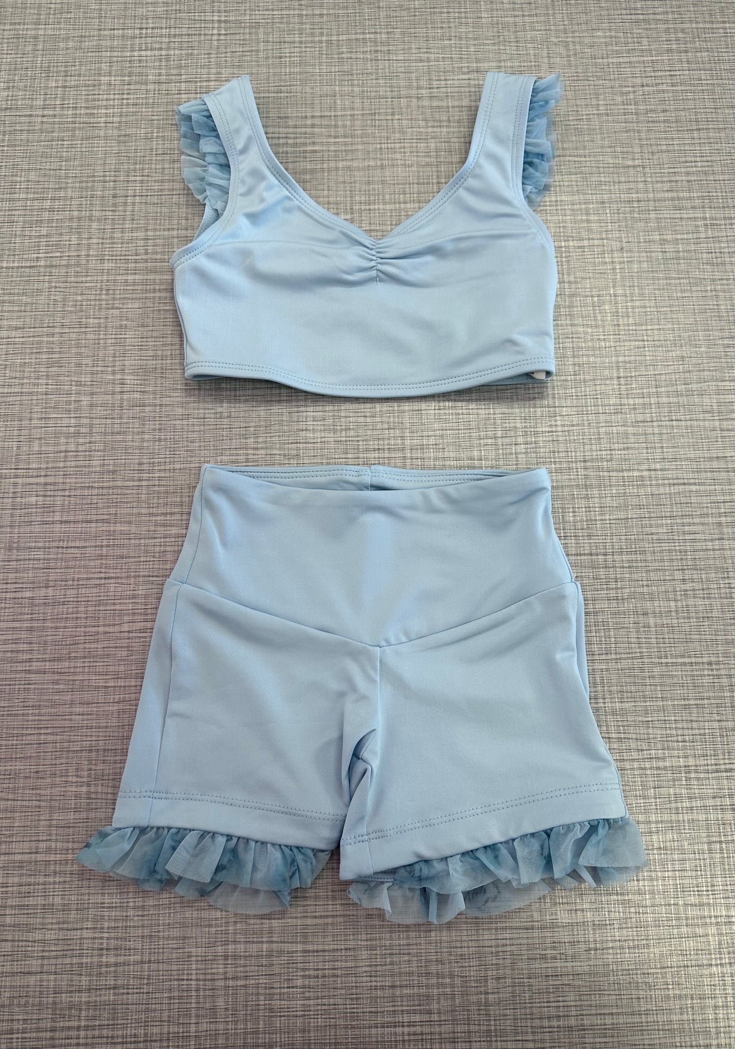 Rosy Top & Fleur Short Set