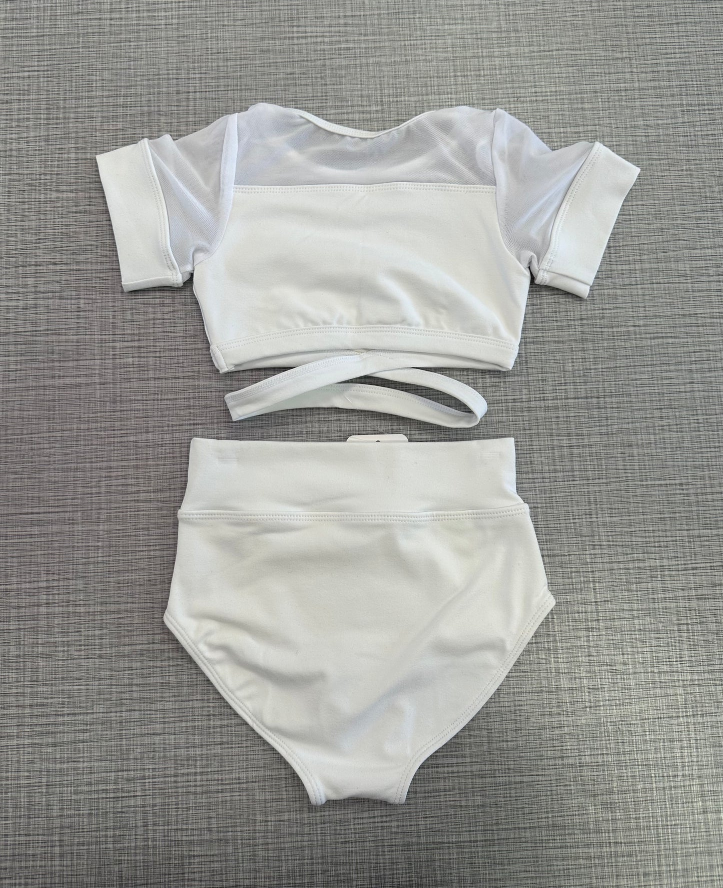CY White Cap Sleeve Brief Set