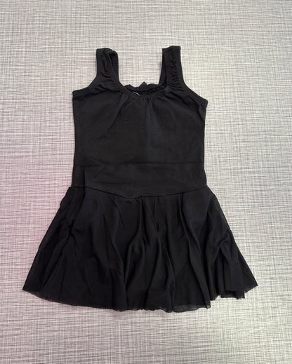 Tank Leotard w/ Mesh Skirt