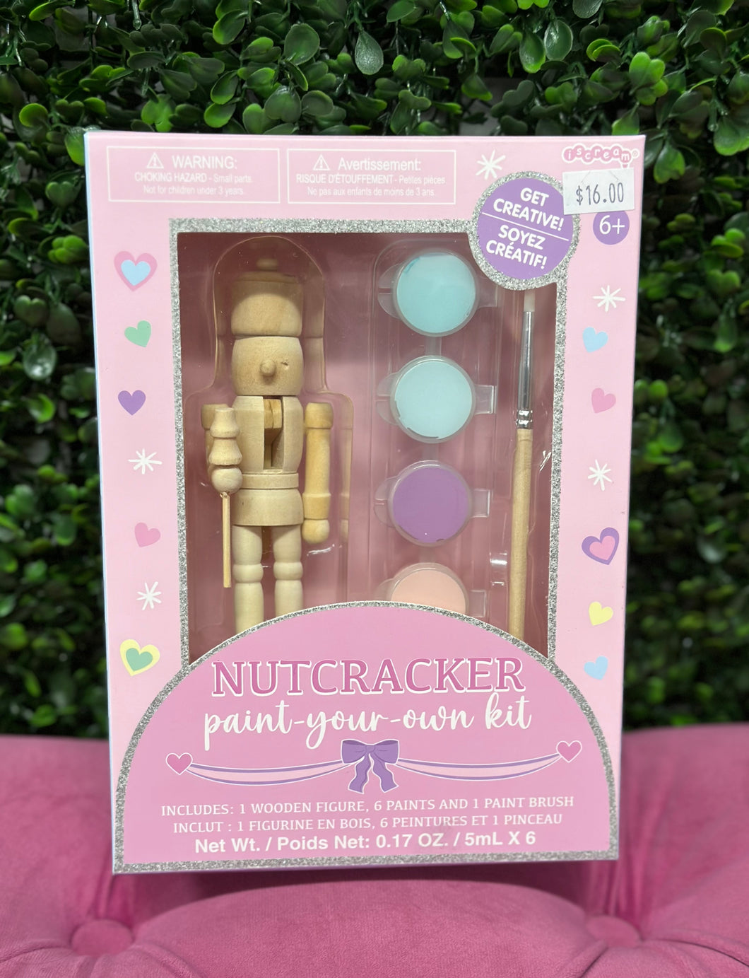 Paint Your Own Nutcracker Kit