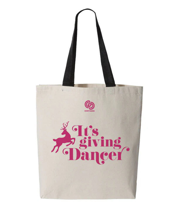 It's Giving Dancer Tote Bag