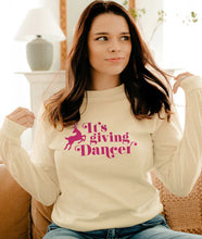 Load image into Gallery viewer, It&#39;s Giving Dancer Long Sleeve Tee
