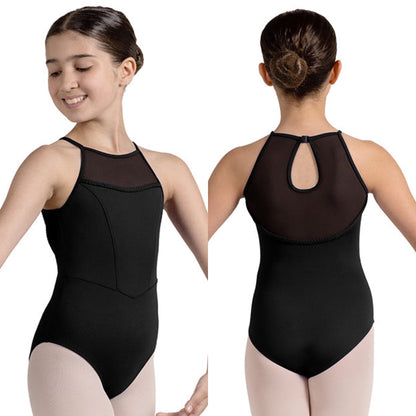 High Neck Braided Leotard #M1245