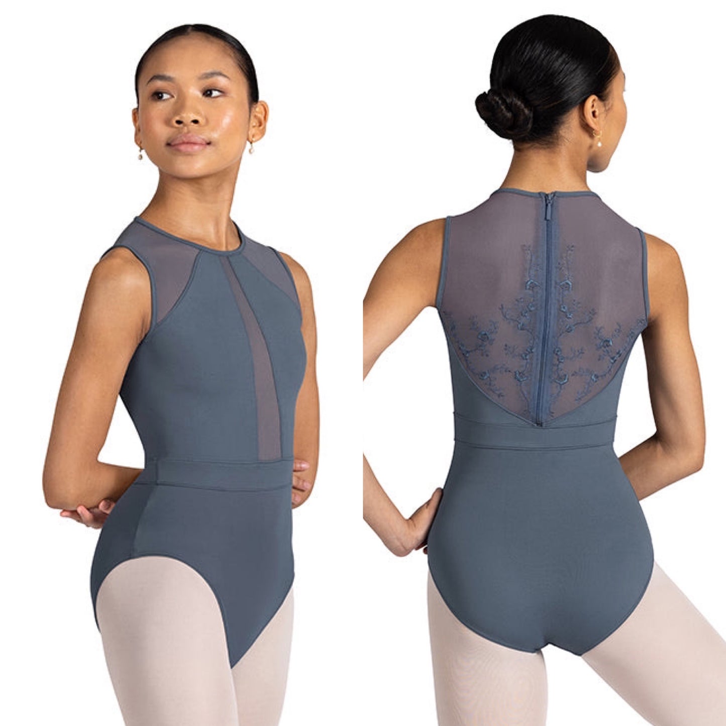 Zip Back Tank Leotard #3375