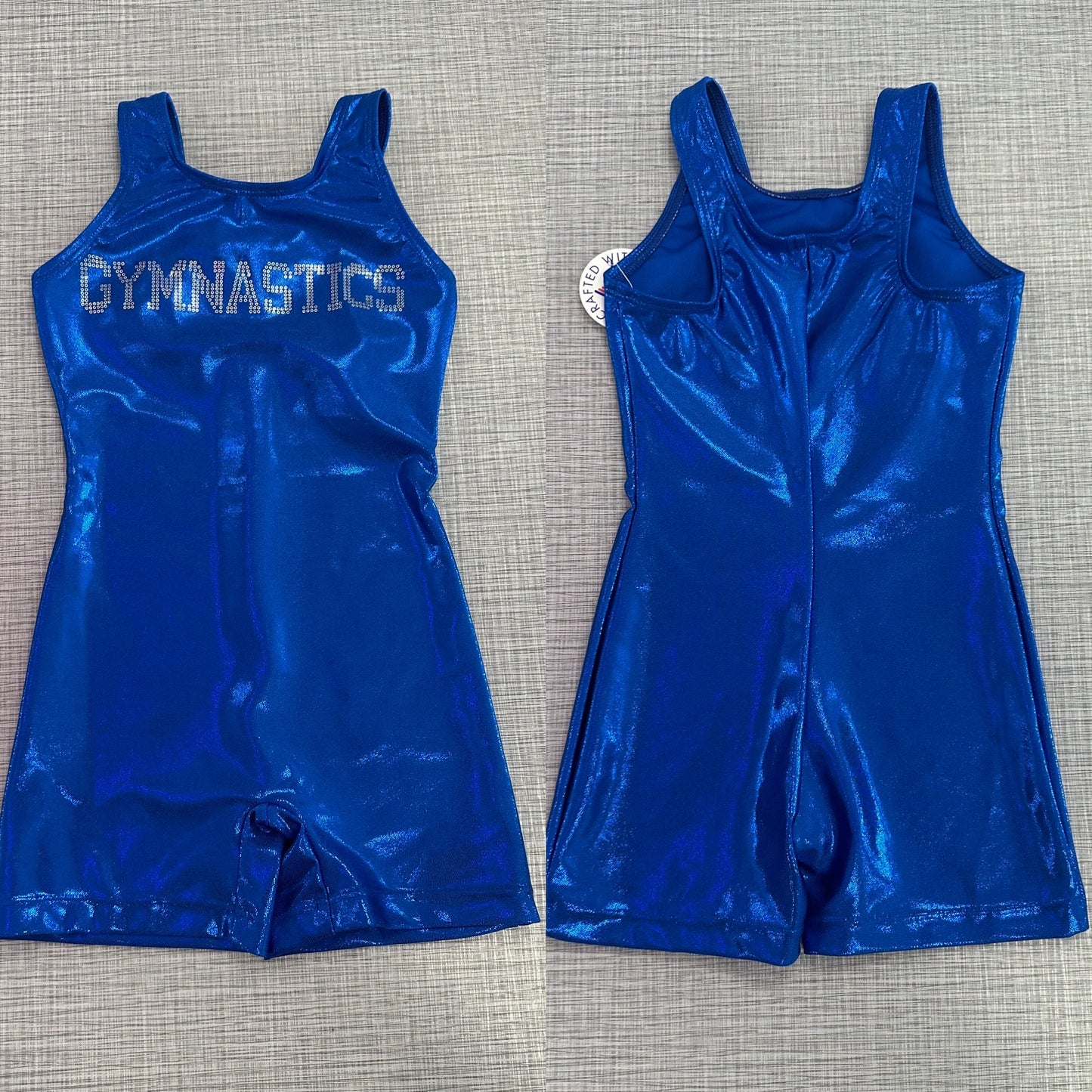Gymnastic Foil Biketard
