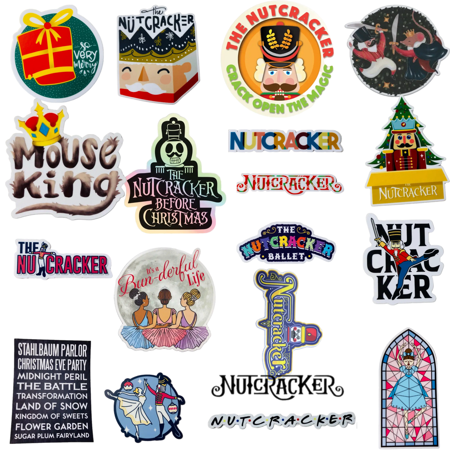 Nutcracker Stickers
