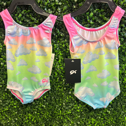 GK Rainbow Cloud Leotard: Toddler