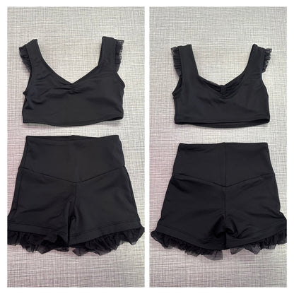 Rosy Top & Fleur Short Set