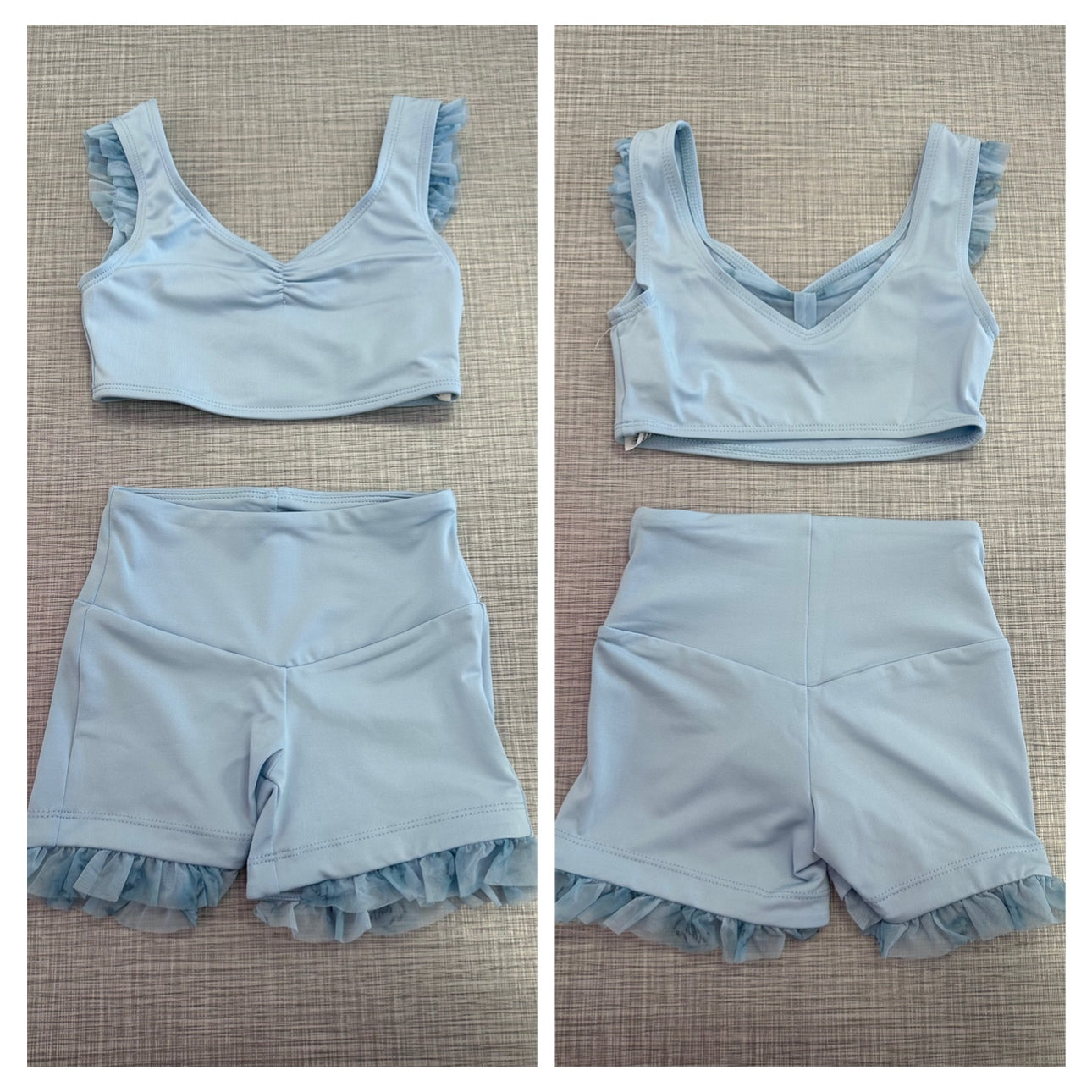 Rosy Top & Fleur Short Set