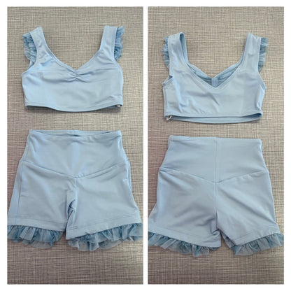 Rosy Top & Fleur Short Set