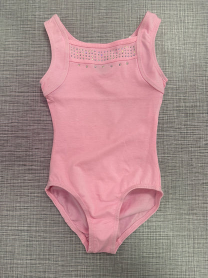 Rhinestone Keyhole Leotard