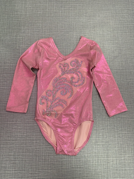 Long Sleeve Rhinestone Leotard