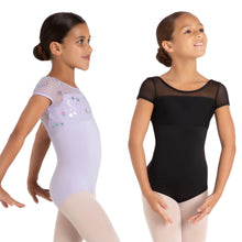 Load image into Gallery viewer, Star Struck Galaxy Short Sleeve Leotard #12105
