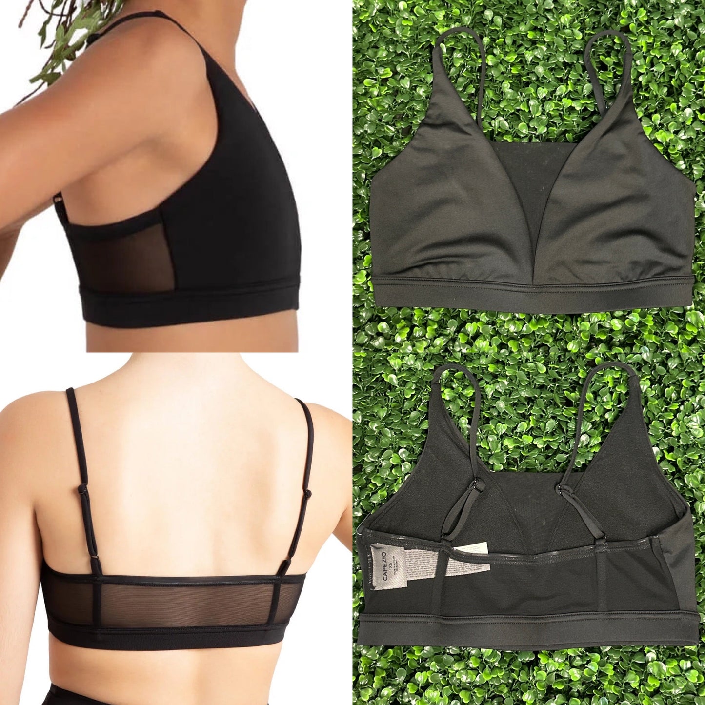 Wildflower Iris Mesh Bra Top #12090