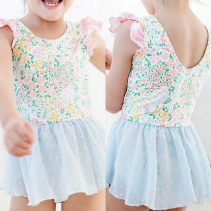 Happiness Short Sleeved Leotard