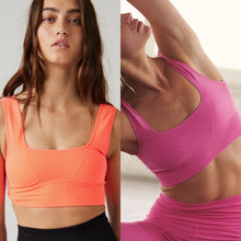 Load image into Gallery viewer, Square Neck Good Karma Bra: Free People Movement

