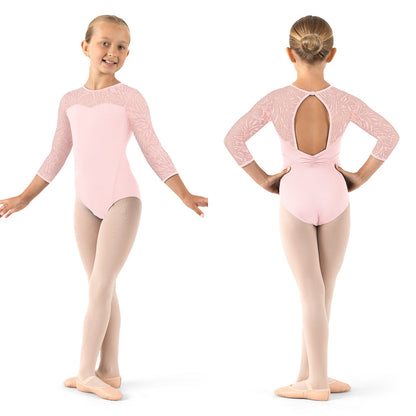 Sweatheart Open Back Leotard #CL1066