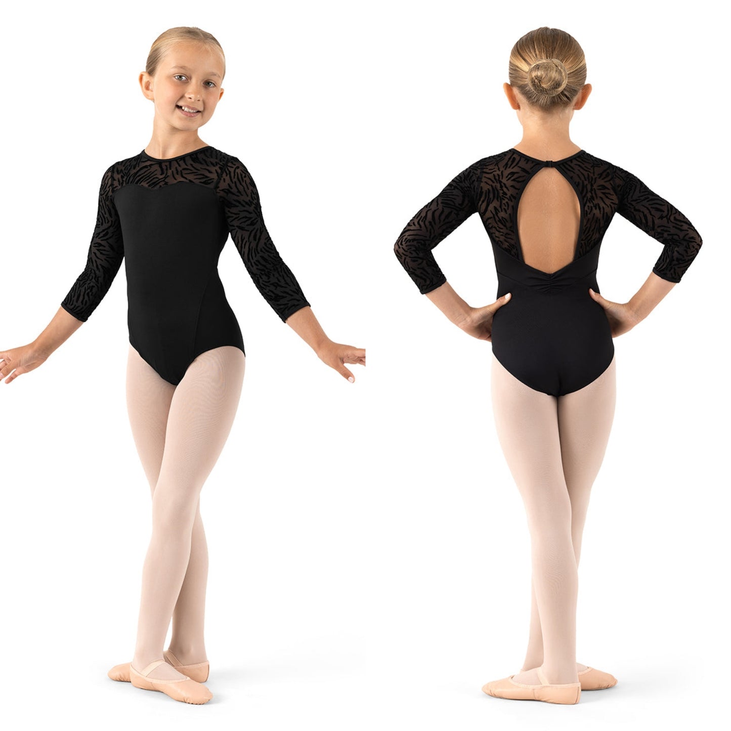 Sweatheart Open Back Leotard #CL1066