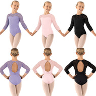 Sweatheart Open Back Leotard #CL1066