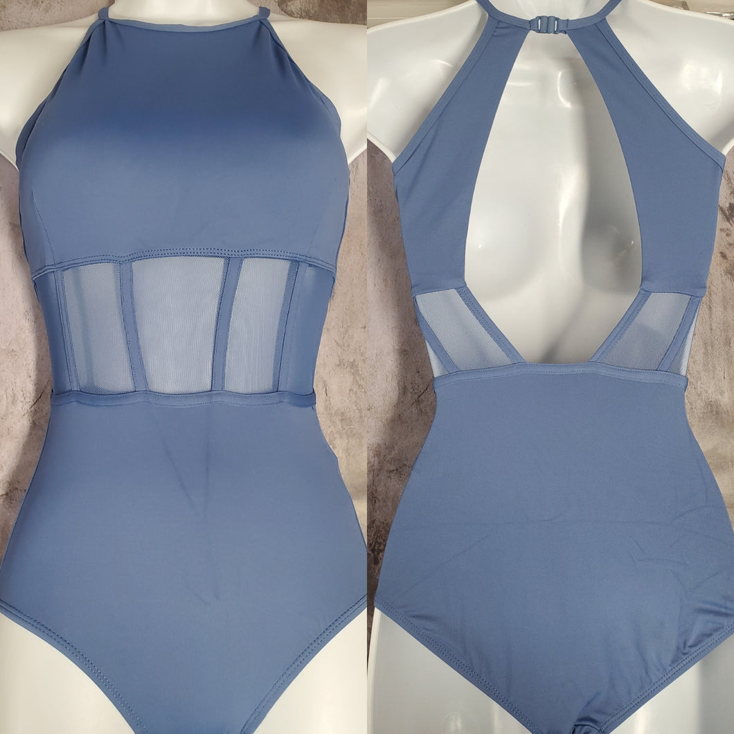 Corset-Style Detailing Leotard #21105