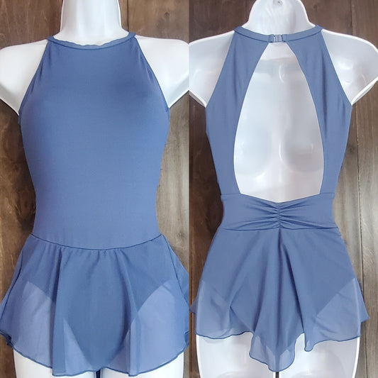 Adalynn High Neck Skirted Leotard #LUB 868