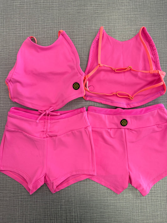 Breakout Backless Top & Cinch Short Set