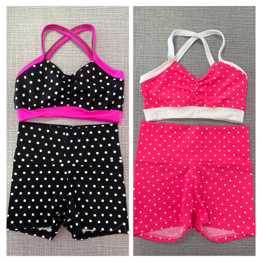 Polka Dot Short Set