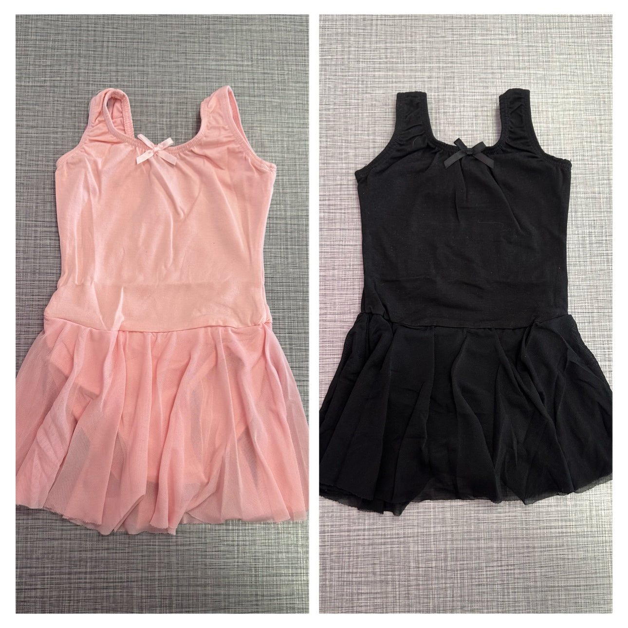 Tank Leotard w/ Mesh Skirt