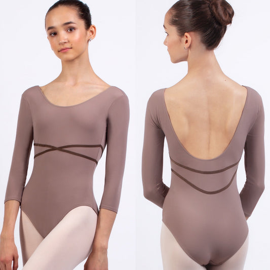 Nikolay Carissa Coffee Leotard